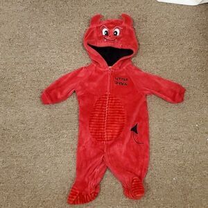  Little Devil size 0-3 month Halloween costume